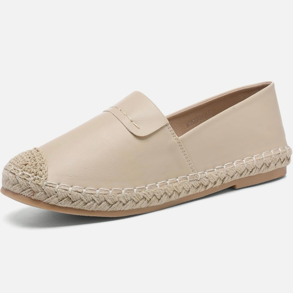 Stylish Cream Espadrilles for Women